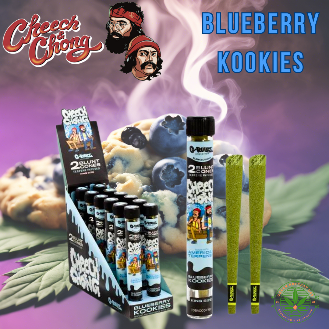 Cheech & Chong x G-Rollz Terpene Infused Blunts