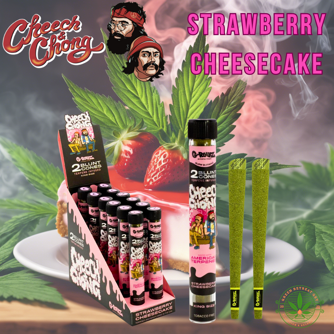 Cheech & Chong x G-Rollz Terpene Infused Blunts