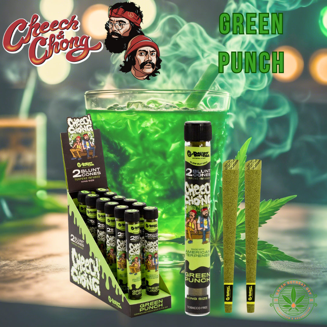 Cheech & Chong x G-Rollz Terpene Infused Blunts