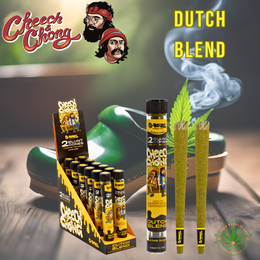 Cheech & Chong x G-Rollz Terpene Infused Blunts