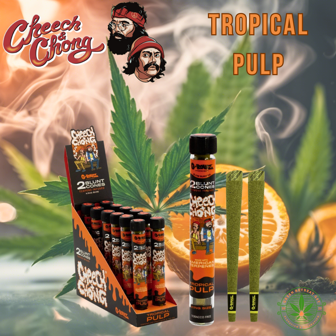 Cheech & Chong x G-Rollz Terpene Infused Blunts