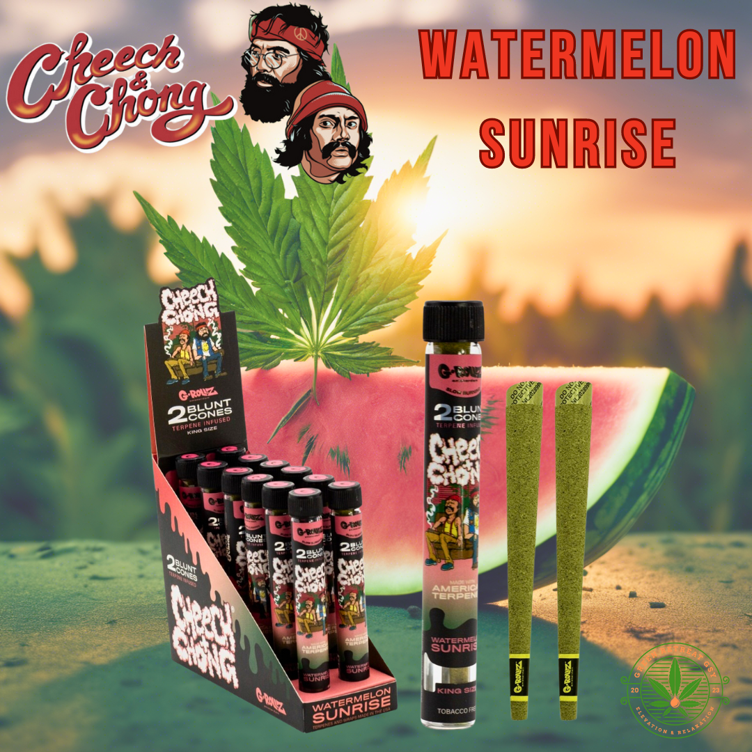 Cheech & Chong x G-Rollz Terpene Infused Blunts